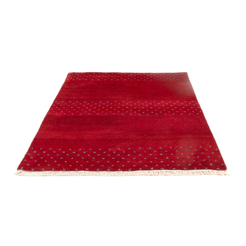 Tappeto Gabbeh - Indus - 180 x 120 cm - rosso bordeaux