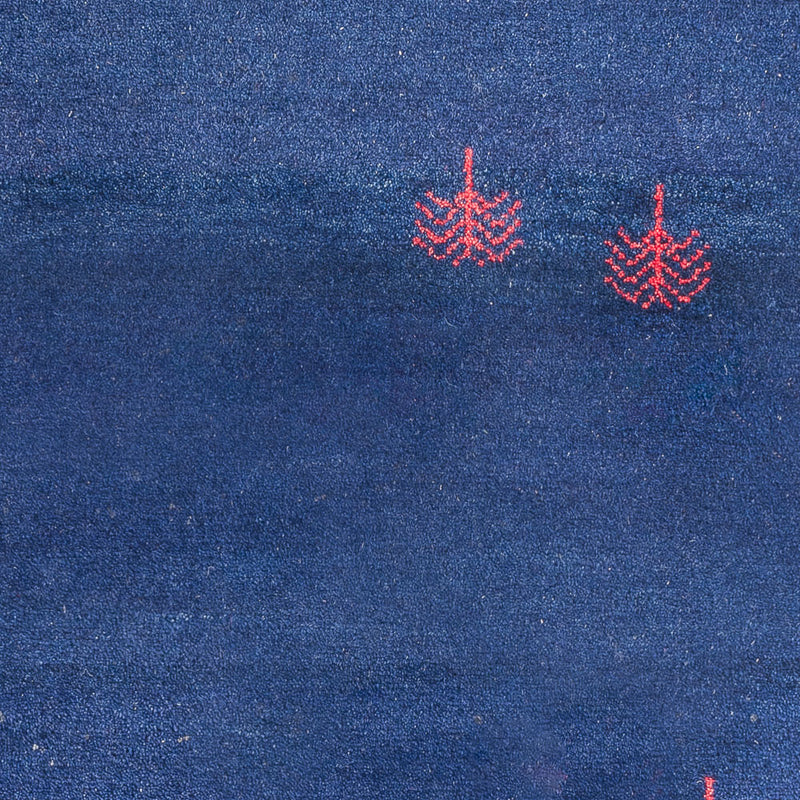 Tappeto Gabbeh - Indus - 180 x 120 cm - blu scuro