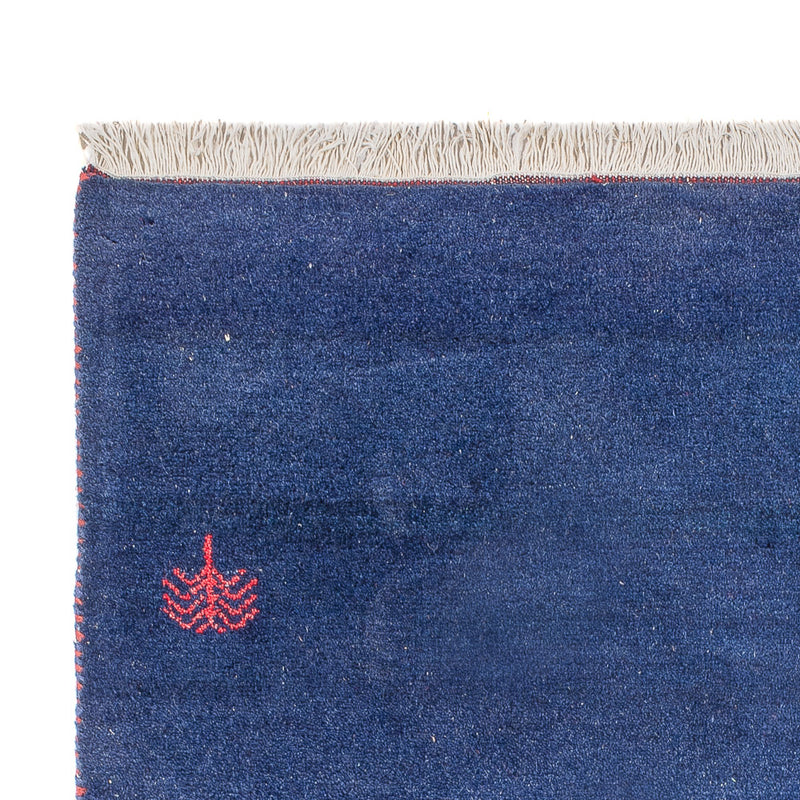 Tappeto Gabbeh - Indus - 180 x 120 cm - blu scuro