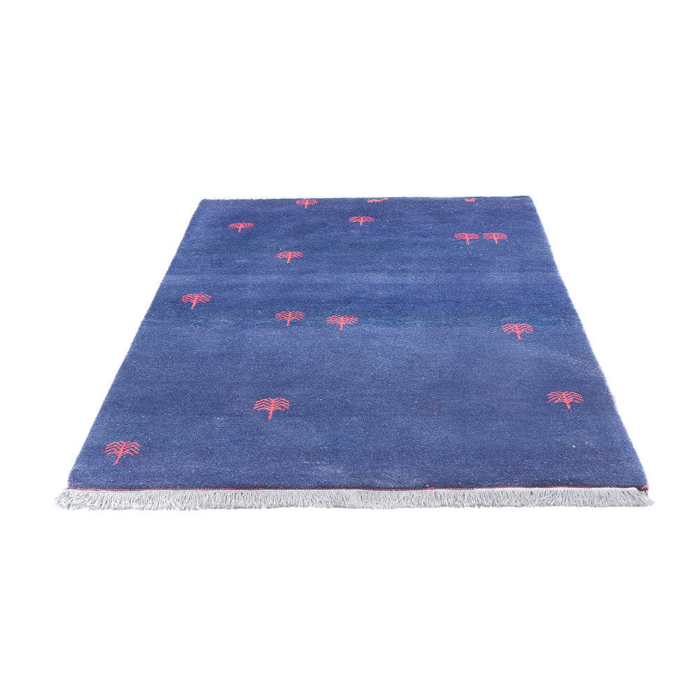 Tappeto Gabbeh - Indus - 180 x 120 cm - blu scuro