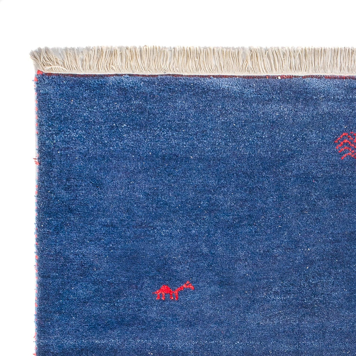 Tappeto Gabbeh - Indus - 180 x 120 cm - blu scuro