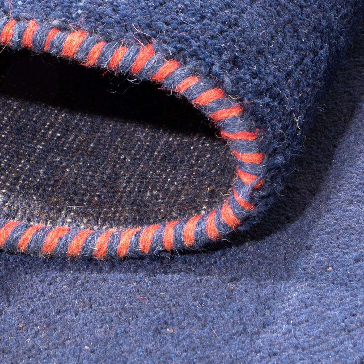 Tappeto Gabbeh - Indus - 180 x 120 cm - blu scuro