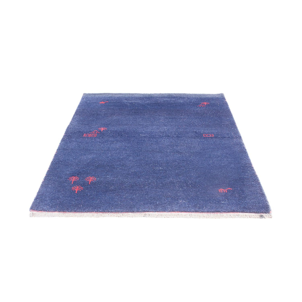Tappeto Gabbeh - Indus - 180 x 120 cm - blu scuro