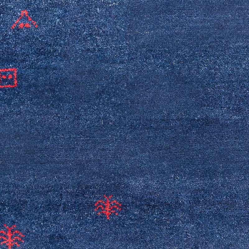 Tappeto Gabbeh - Indus - 180 x 120 cm - blu scuro