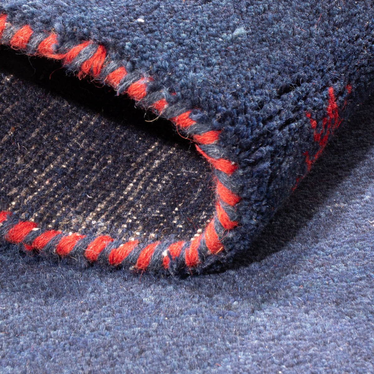 Tappeto Gabbeh - Indus - 180 x 120 cm - blu scuro