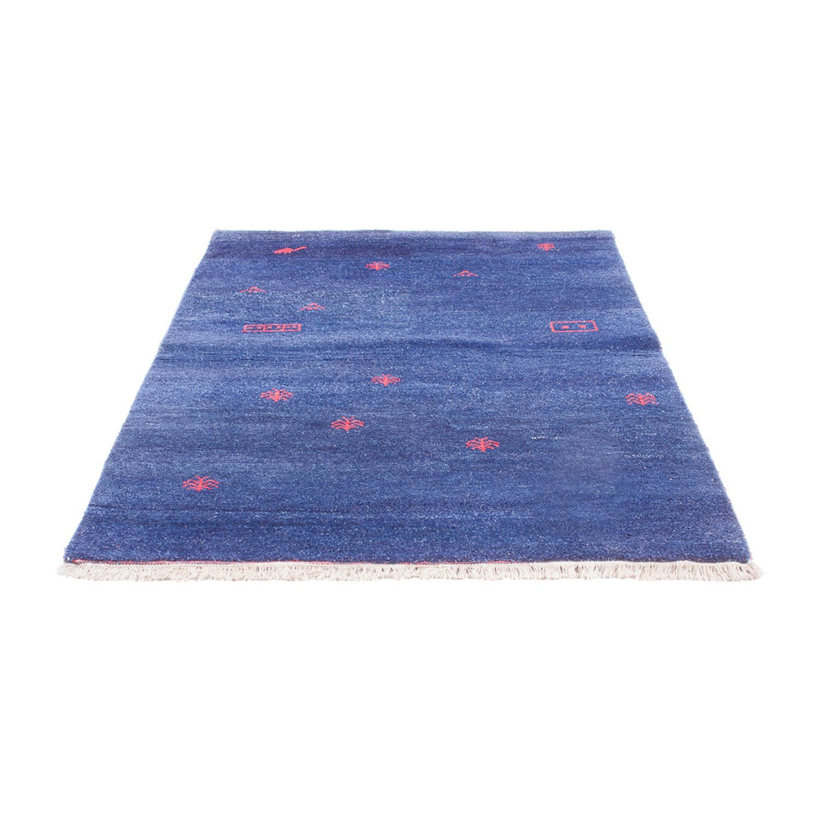Tappeto Gabbeh - Indus - 180 x 120 cm - blu scuro