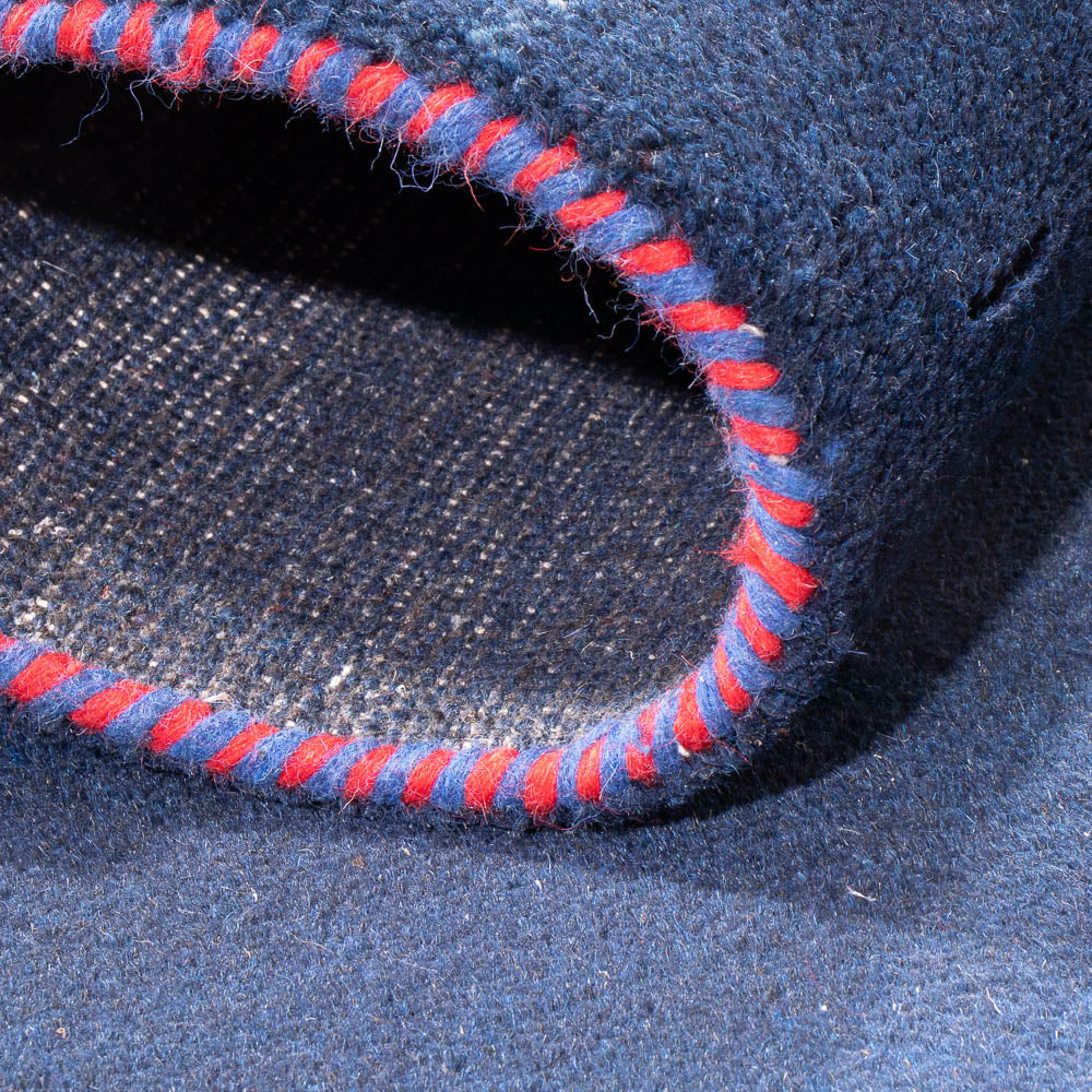 Tappeto Gabbeh - Indus - 180 x 120 cm - blu scuro