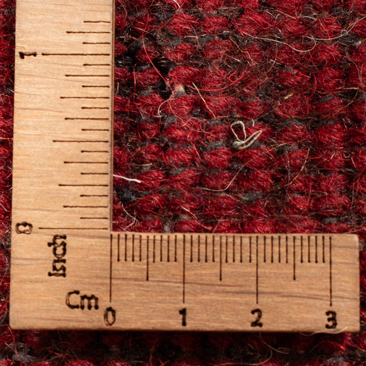 Tappeto Gabbeh - Indus - 180 x 120 cm - rosso bordeaux