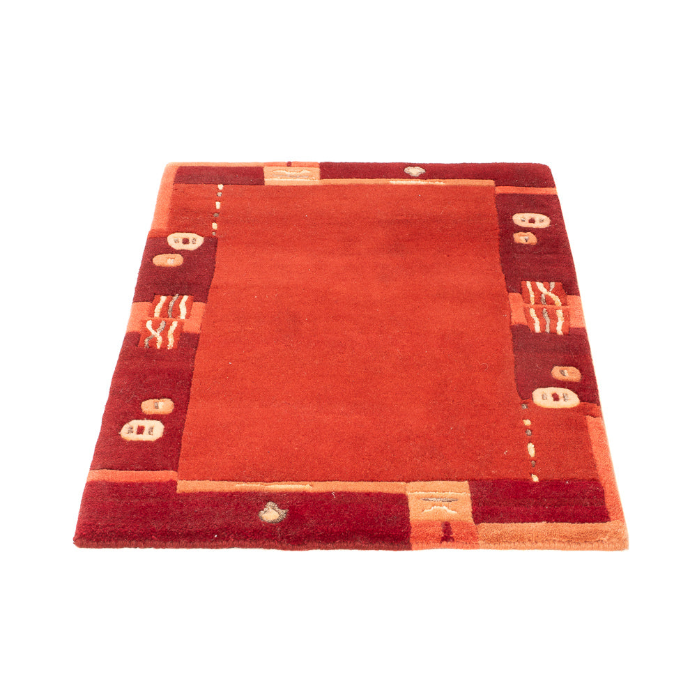 Tappeto Nepal - 90 x 60 cm - rosso
