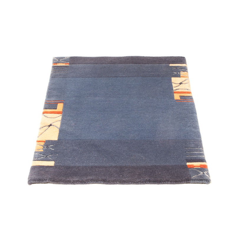 Tappeto Nepal - 90 x 60 cm - blu scuro