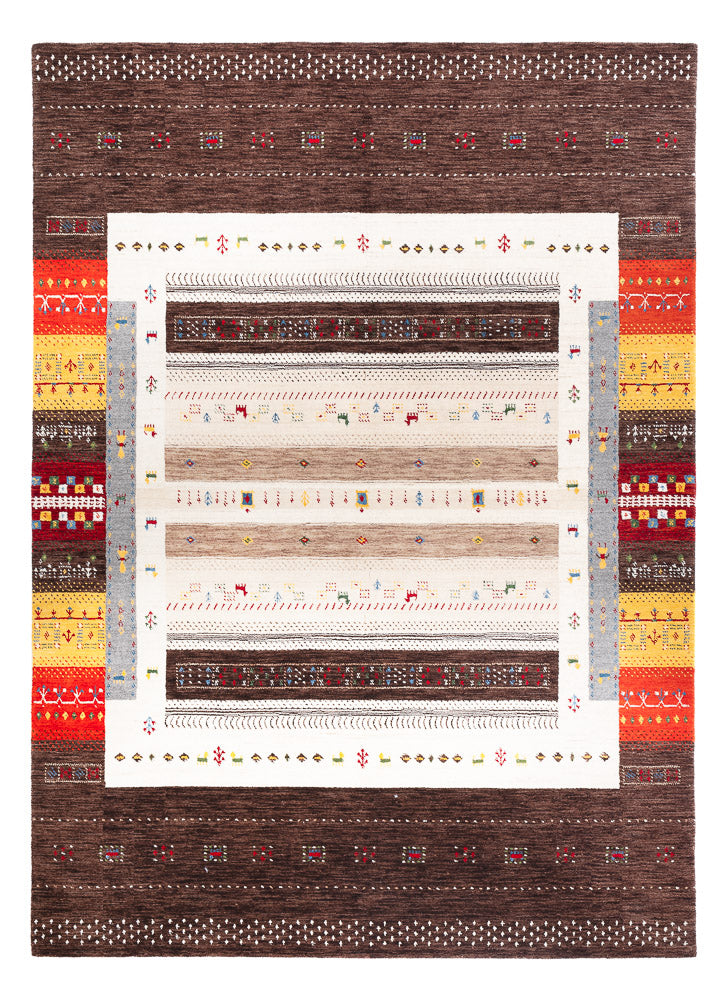 Tappeto Gabbeh - Loribaft Softy - 240 x 170 cm - multicolore