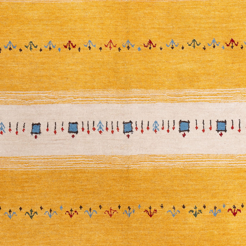 Tappeto Gabbeh - Loribaft Softy - 240 x 170 cm - oro
