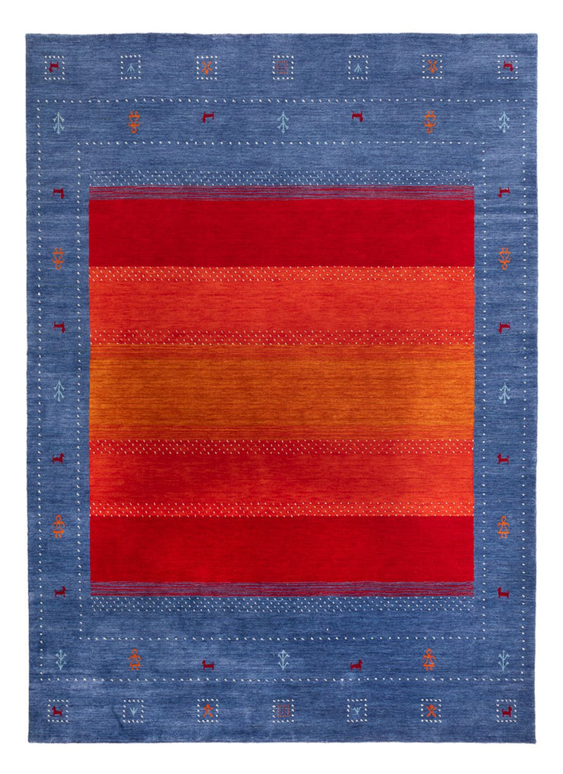 Tappeto Gabbeh - Loribaft Softy - 240 x 170 cm - blu