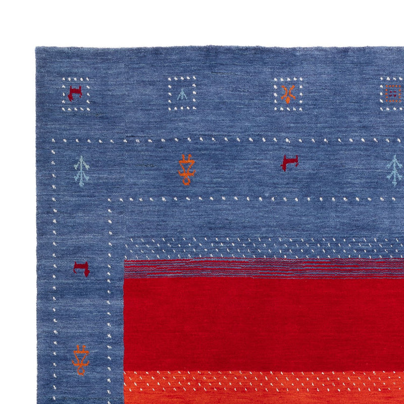 Tappeto Gabbeh - Loribaft Softy - 240 x 170 cm - blu