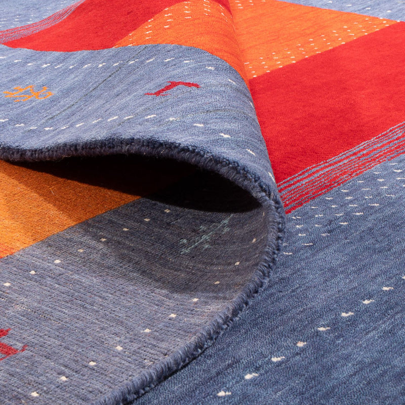 Tappeto Gabbeh - Loribaft Softy - 240 x 170 cm - blu