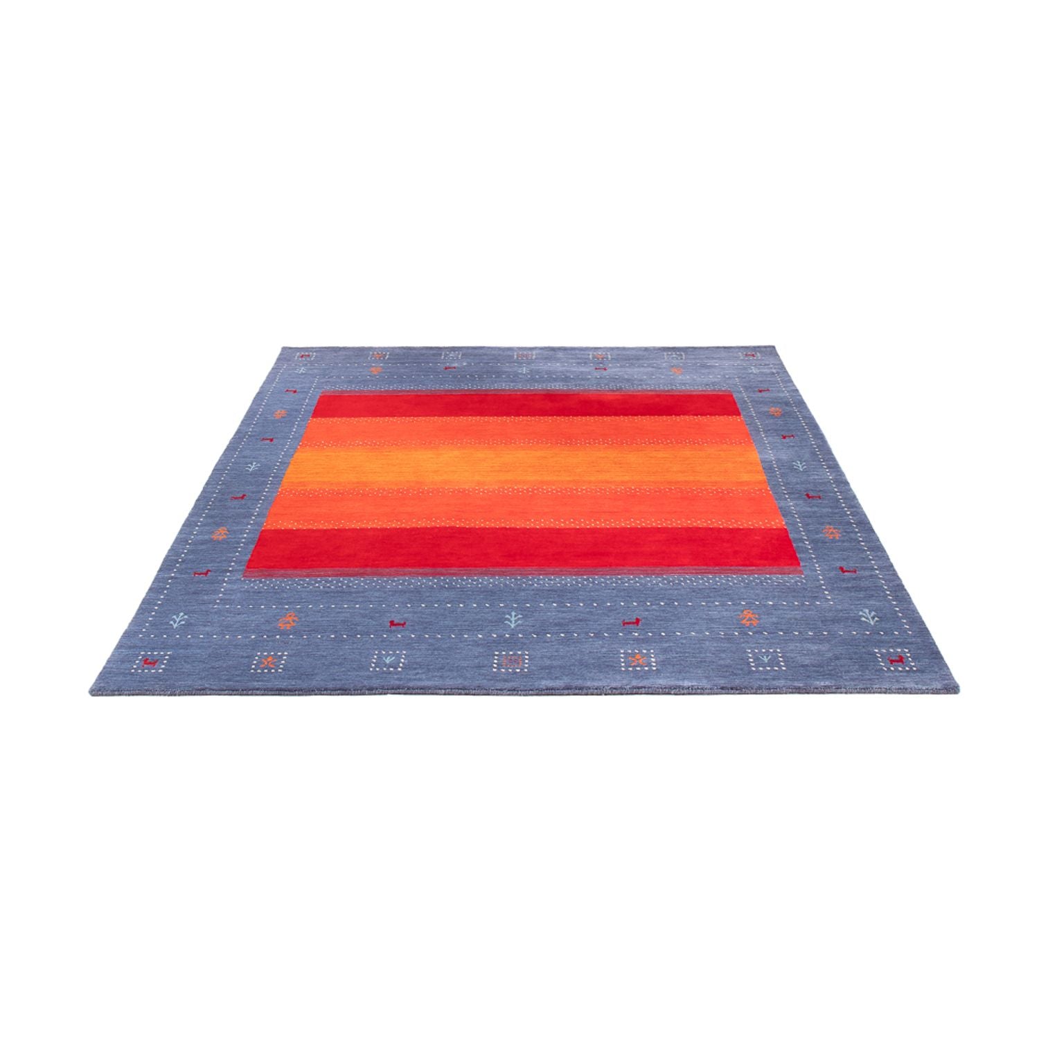 Tappeto Gabbeh - Loribaft Softy - 240 x 170 cm - blu