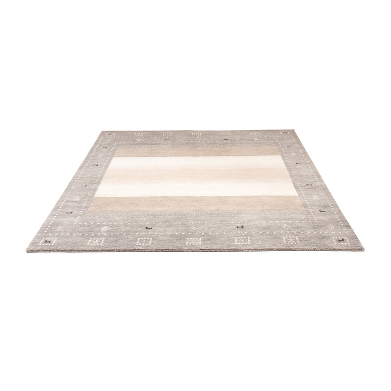 Tappeto Gabbeh - Loribaft Softy - 240 x 170 cm - grigio