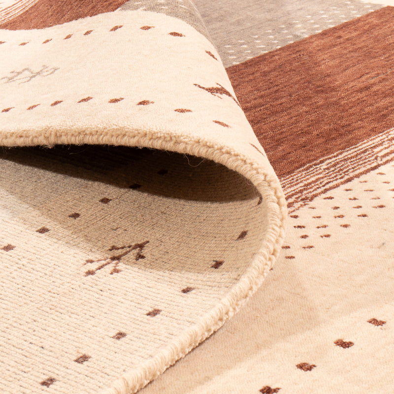 Tappeto Gabbeh - Loribaft Softy - 240 x 170 cm - beige chiaro