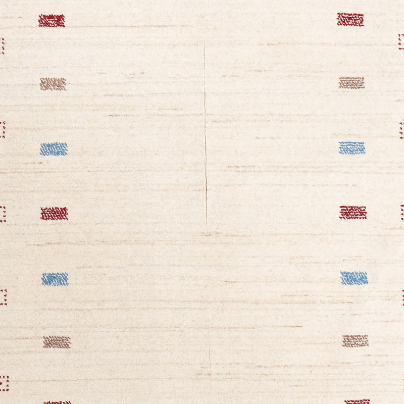 Tappeto Gabbeh - Loribaft Softy - 240 x 170 cm - bianco naturale