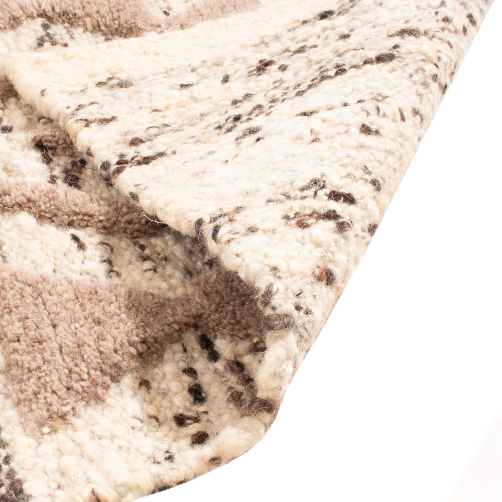 Tappeto di lana - 90 x 60 cm - beige chiaro