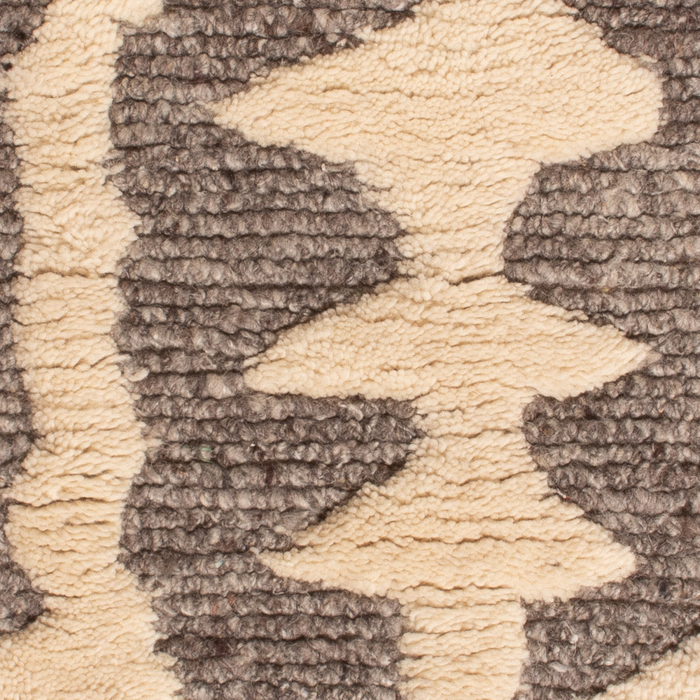 Tappeto di lana - 90 x 60 cm - beige