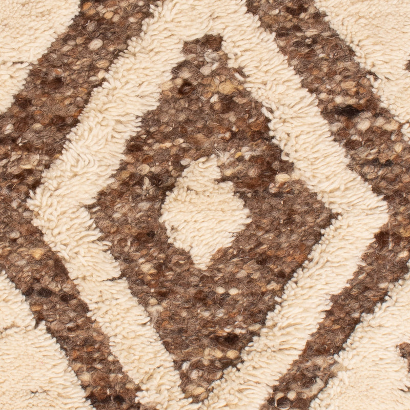 Tappeto di lana - 90 x 60 cm - beige scuro