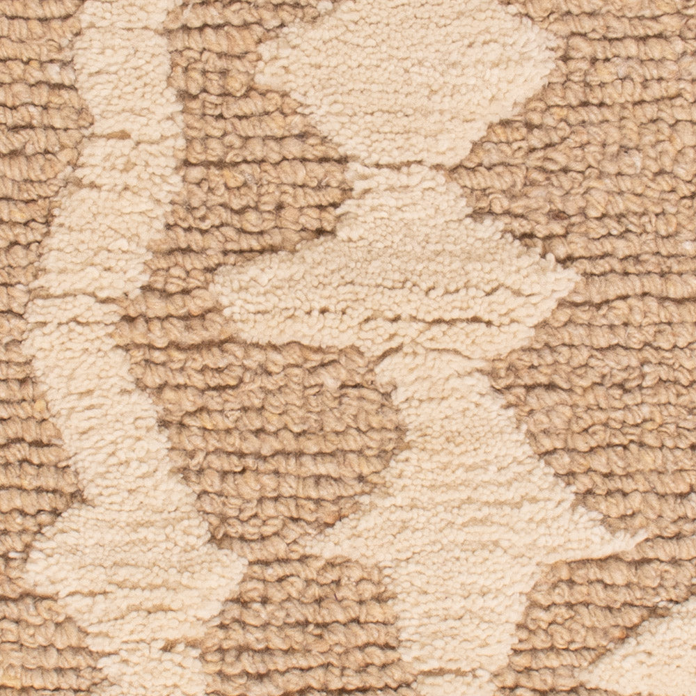 Tappeto di lana - 90 x 60 cm - beige scuro