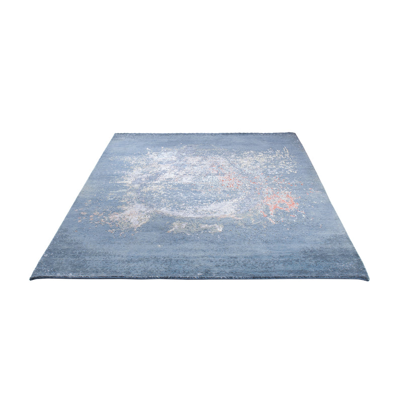 Tappeto di design - 242 x 163 cm - blu mare