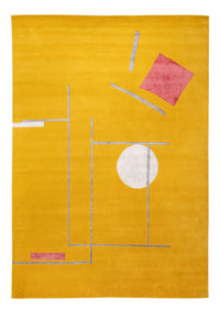 Tappeto di design - 242 x 171 cm - oro