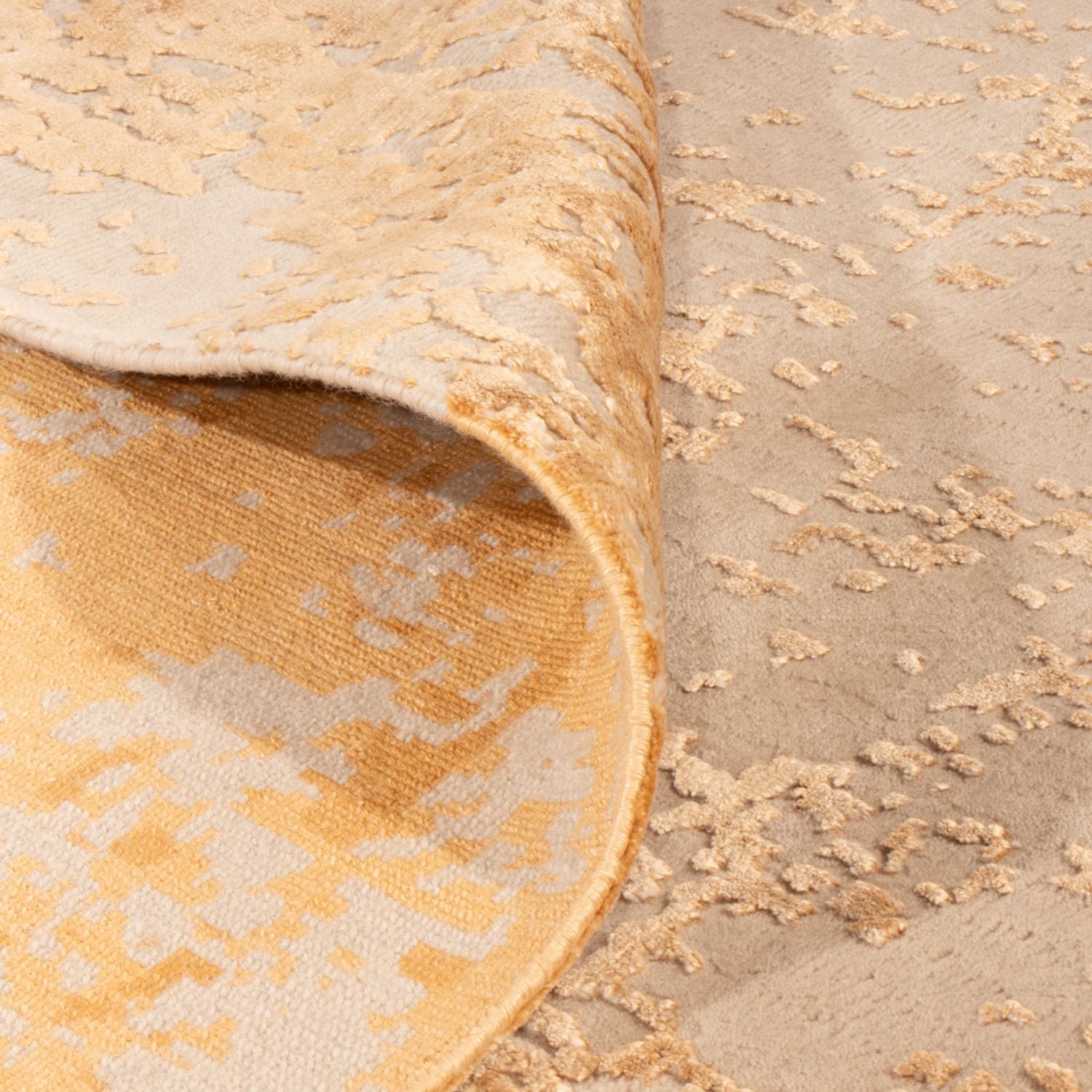 Tappeto di design - 246 x 171 cm - oro