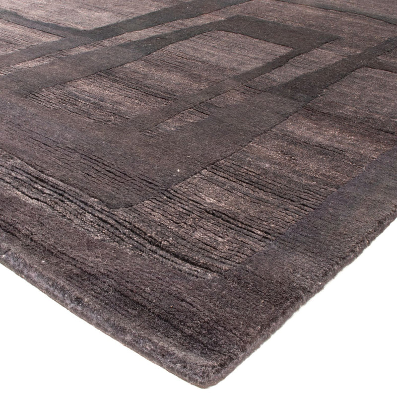Tappeto di design - 241 x 179 cm - antracite