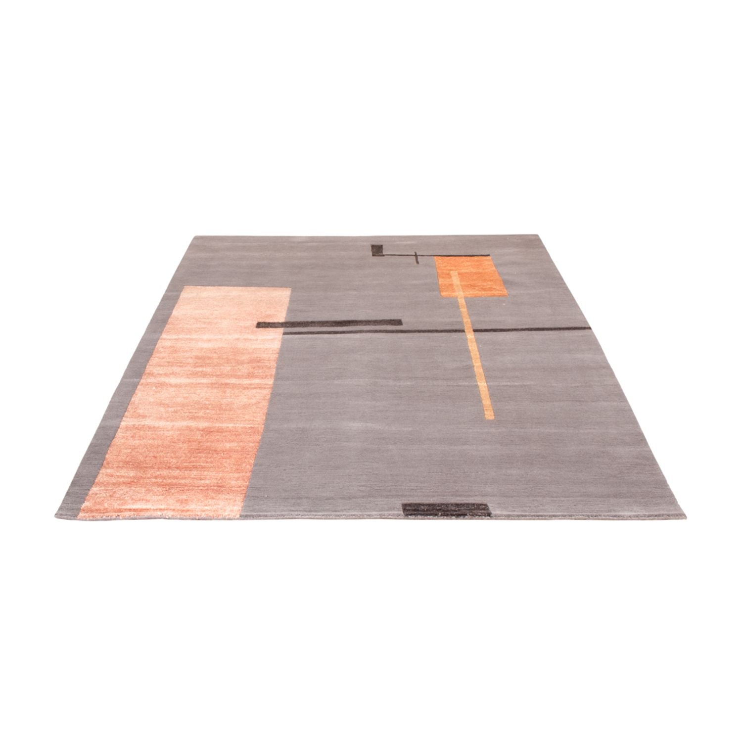 Tappeto di design - 247 x 174 cm - grigio