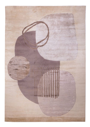 Tappeto di design - 244 x 164 cm - argento
