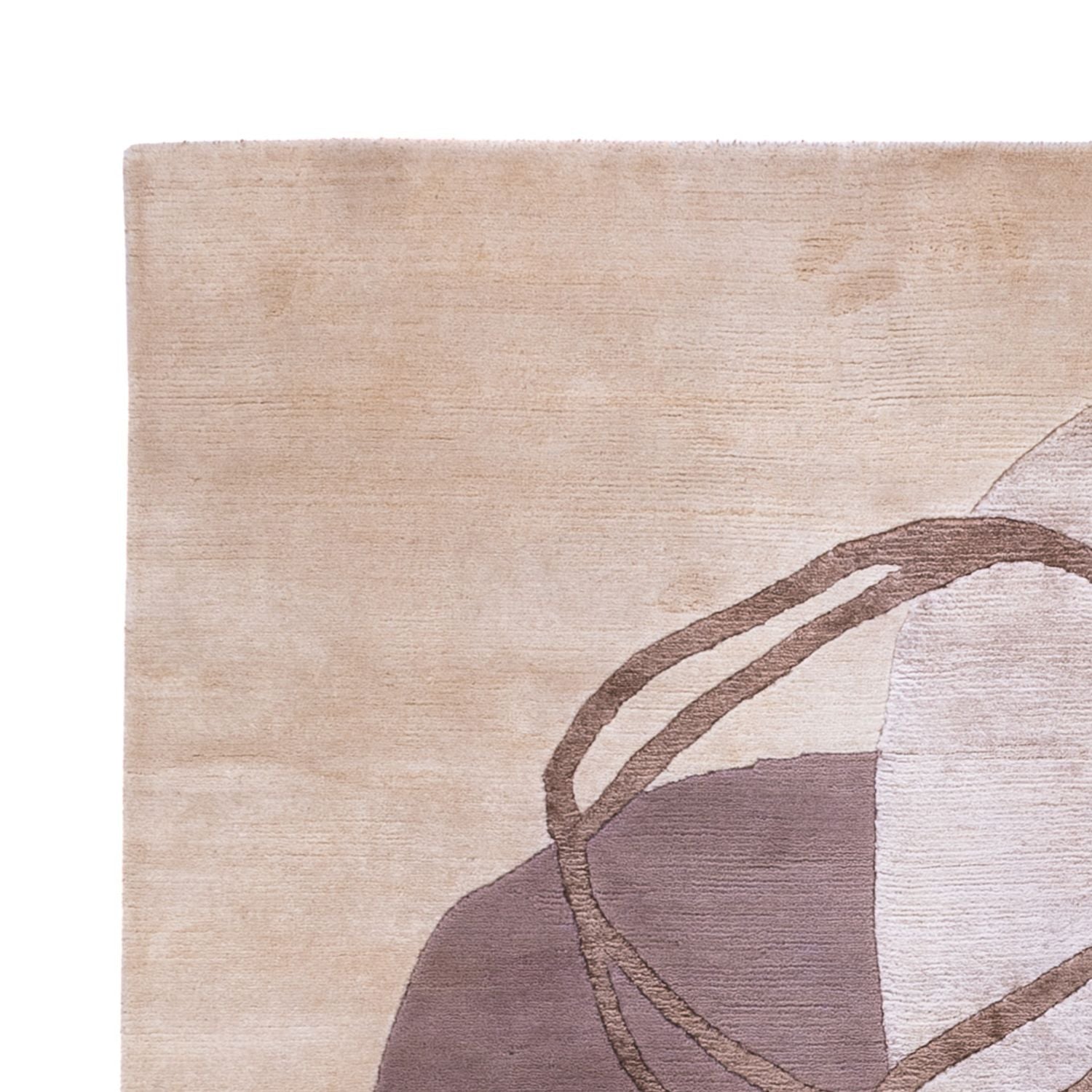 Tappeto di design - 244 x 164 cm - argento