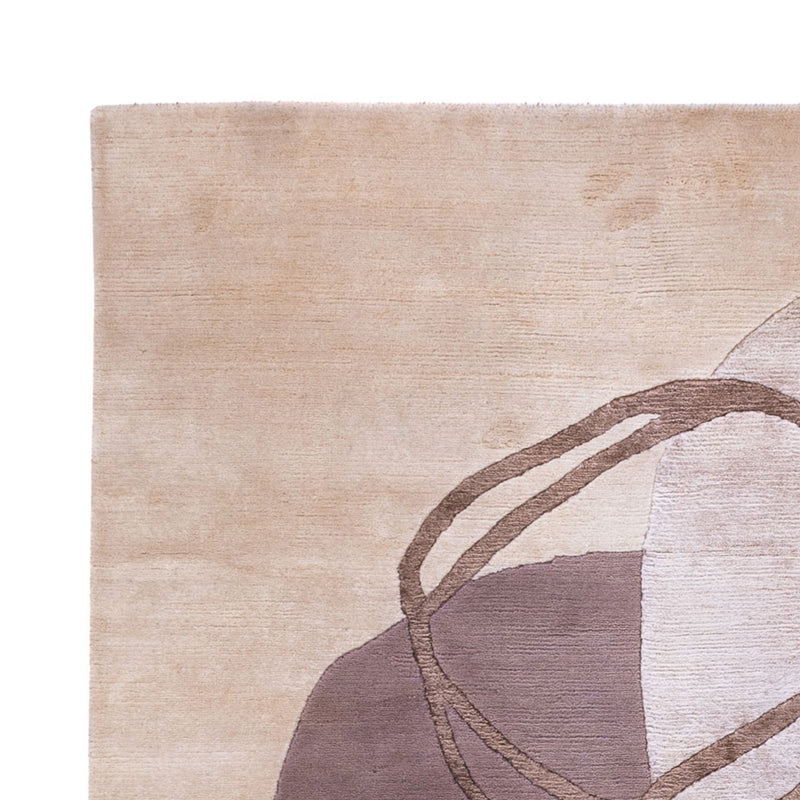 Tappeto di design - 244 x 164 cm - argento