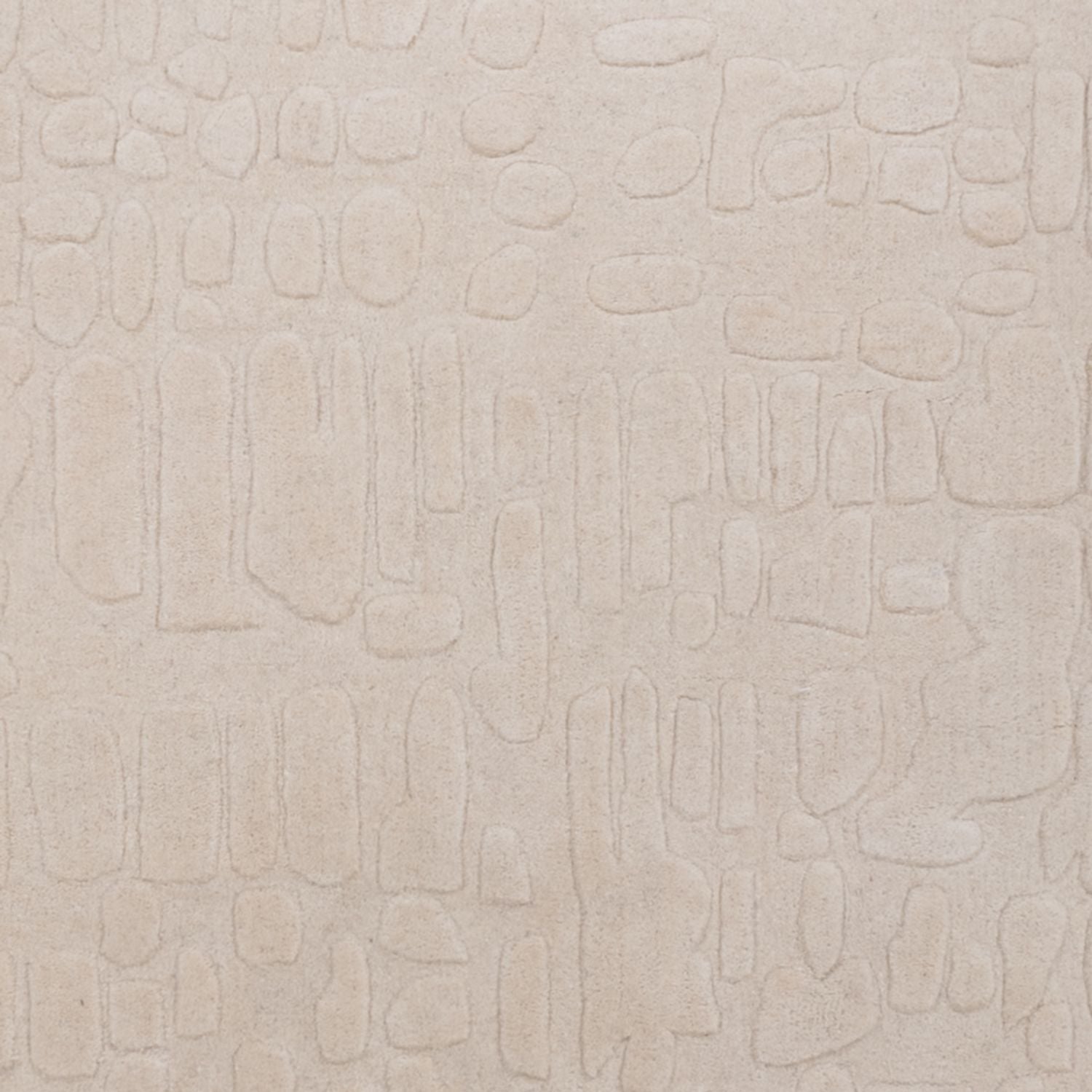 Tappeto di lana - 200 x 140 cm - beige