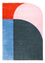 Tappeto di design - 200 x 140 cm - multicolore