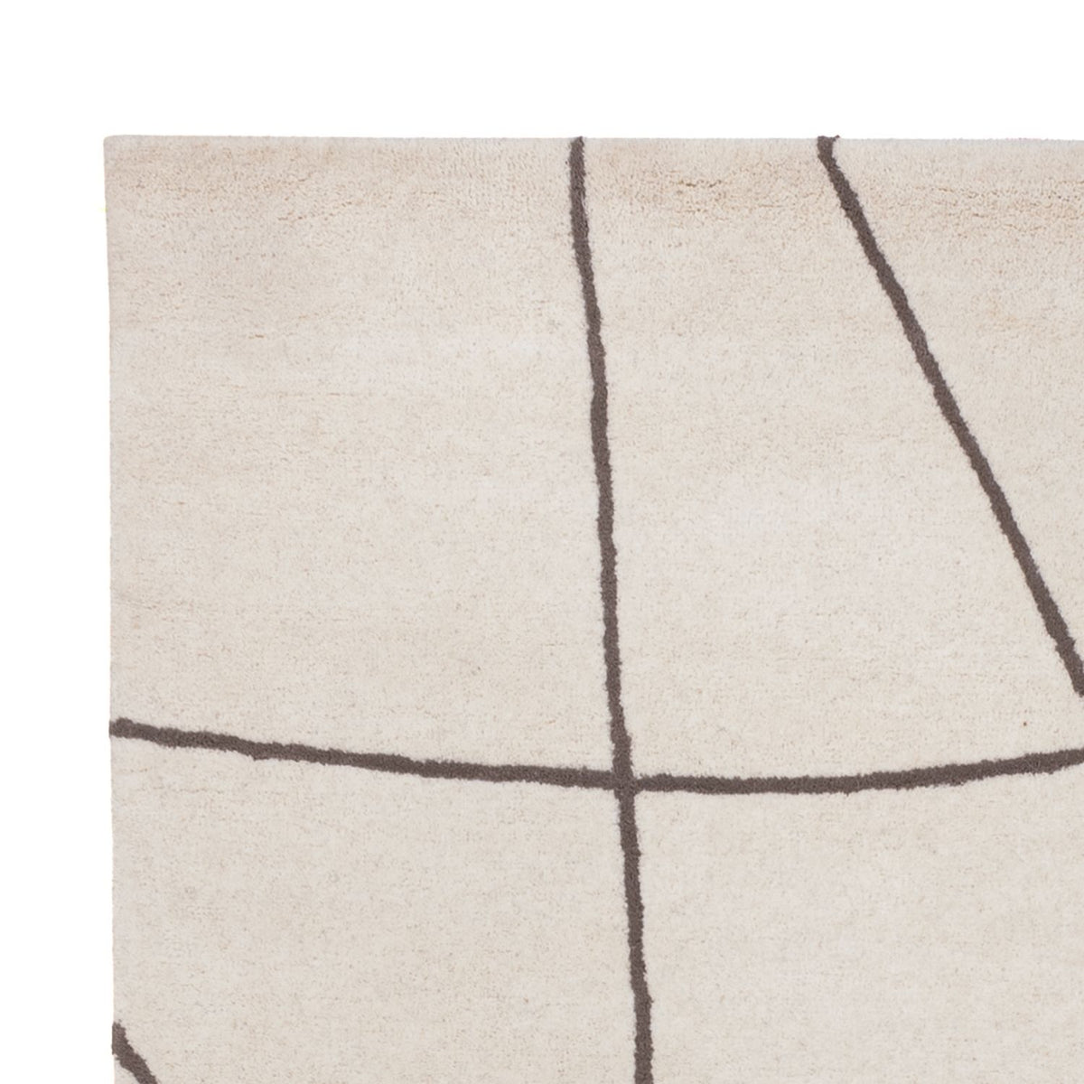 Tappeto di lana - 200 x 140 cm - beige