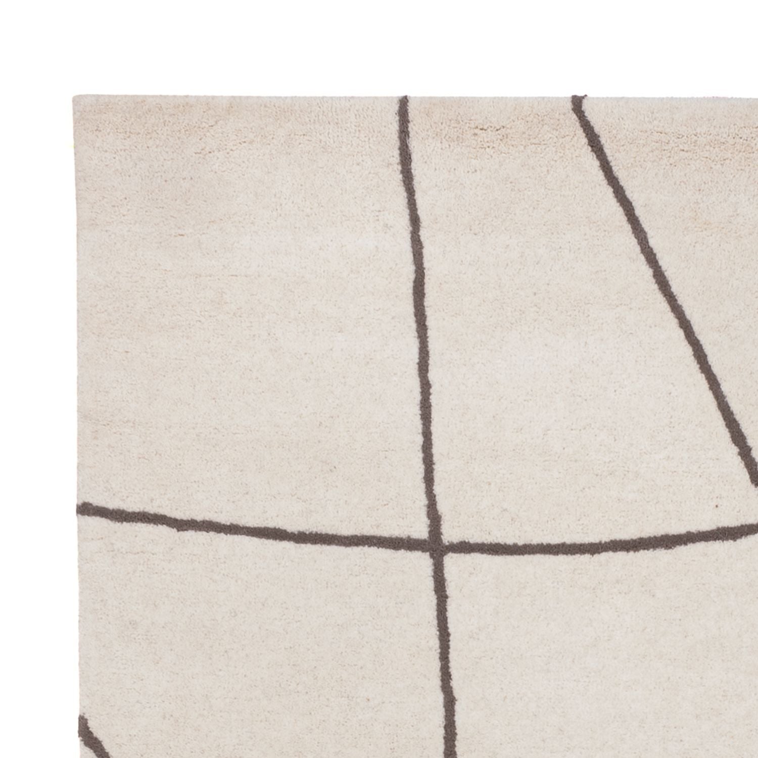 Tappeto di lana - 200 x 140 cm - beige