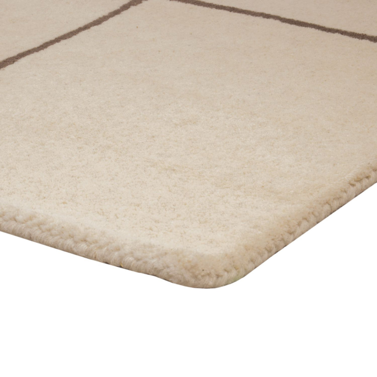Tappeto di lana - 200 x 140 cm - beige