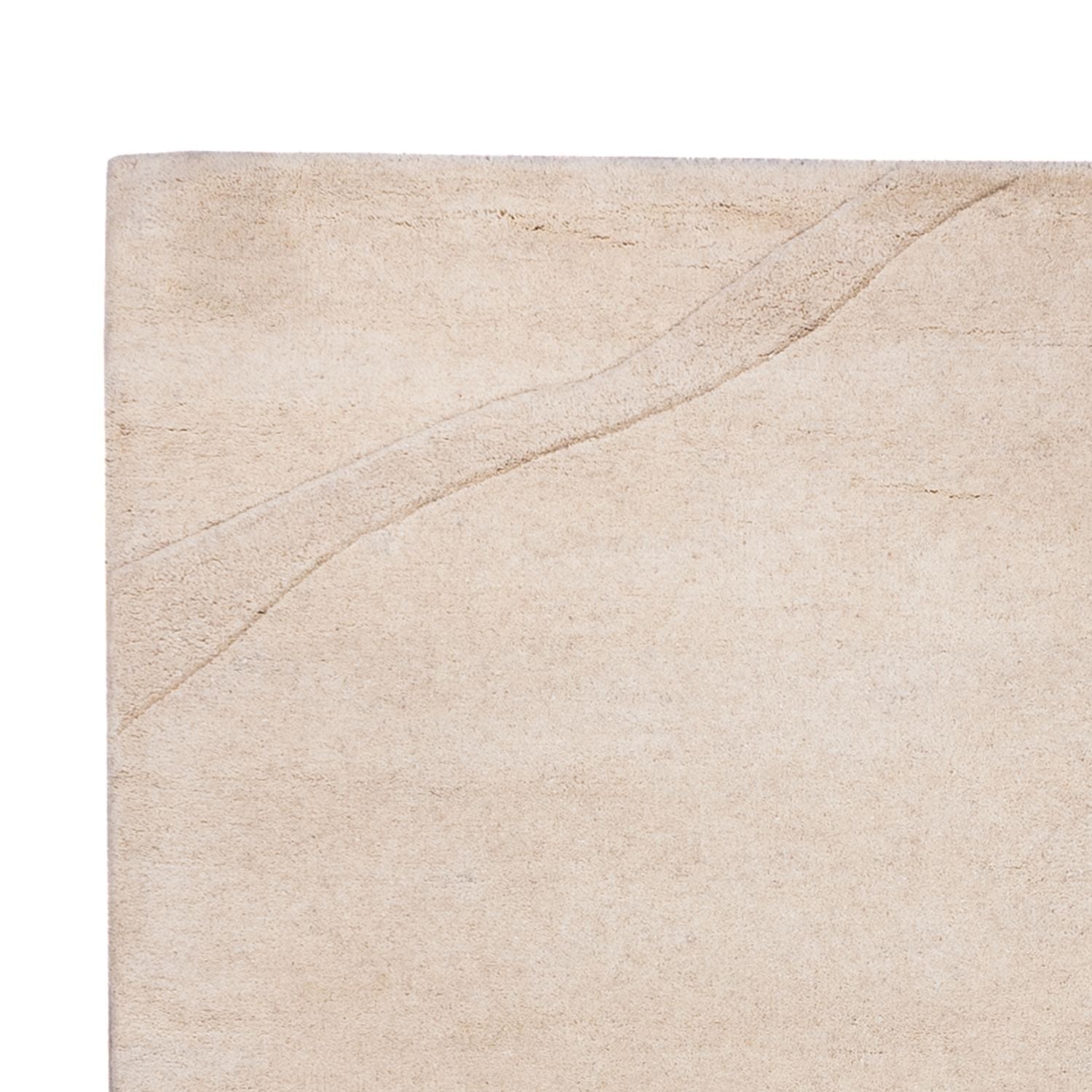 Tappeto di lana - 200 x 140 cm - beige