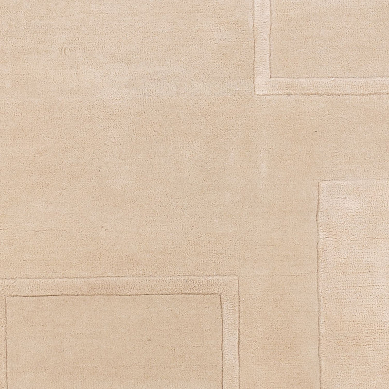 Tappeto di lana - 200 x 140 cm - beige