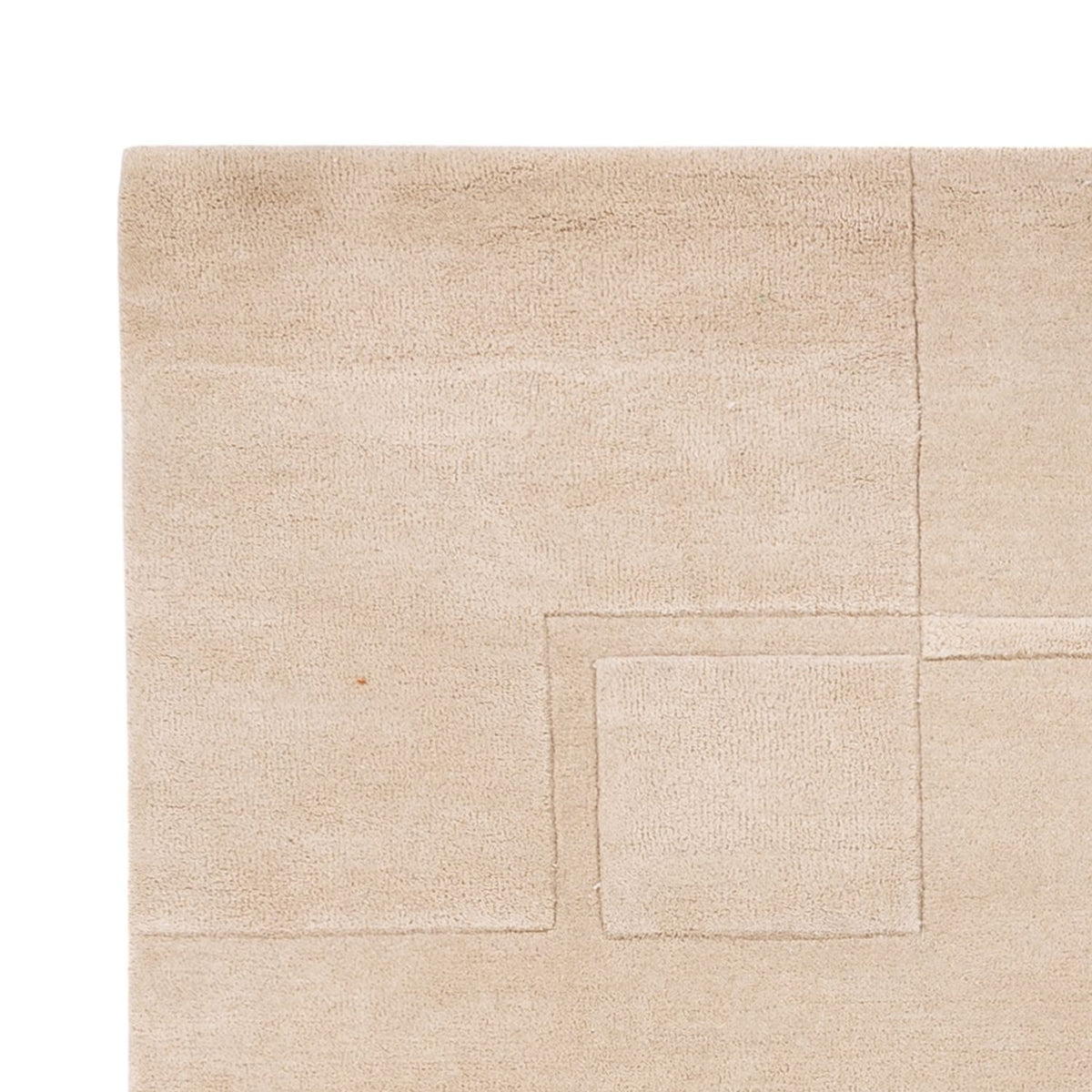 Tappeto di lana - 200 x 140 cm - beige