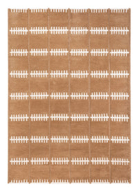 Tappeto di lana - 200 x 140 cm - marrone