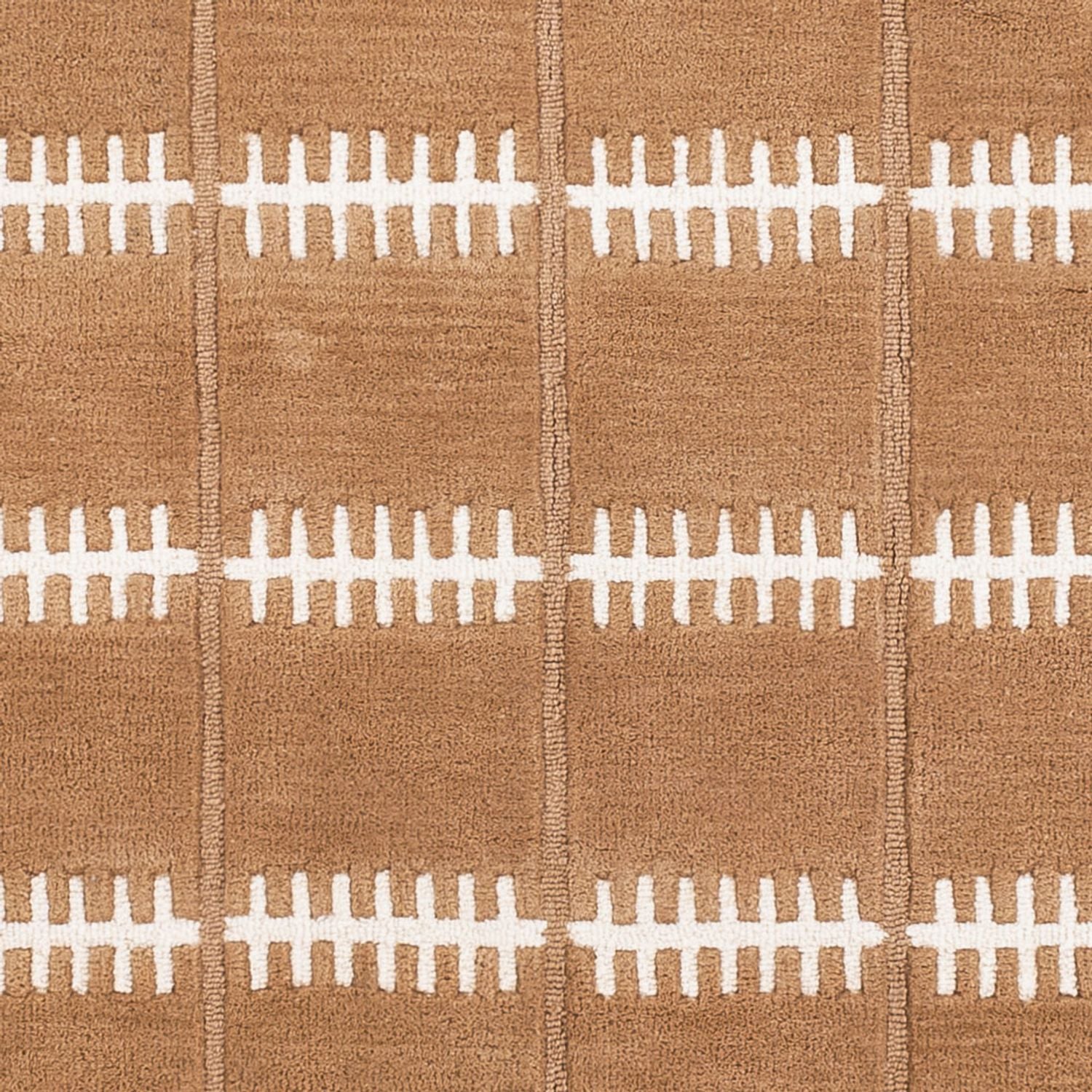 Tappeto di lana - 200 x 140 cm - marrone