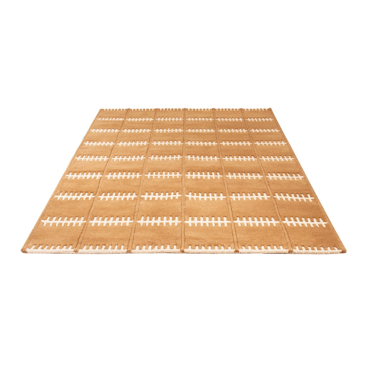 Tappeto di lana - 200 x 140 cm - marrone