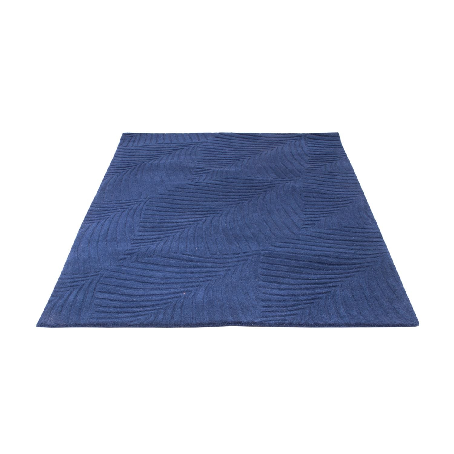 Tappeto di lana - 200 x 140 cm - blu