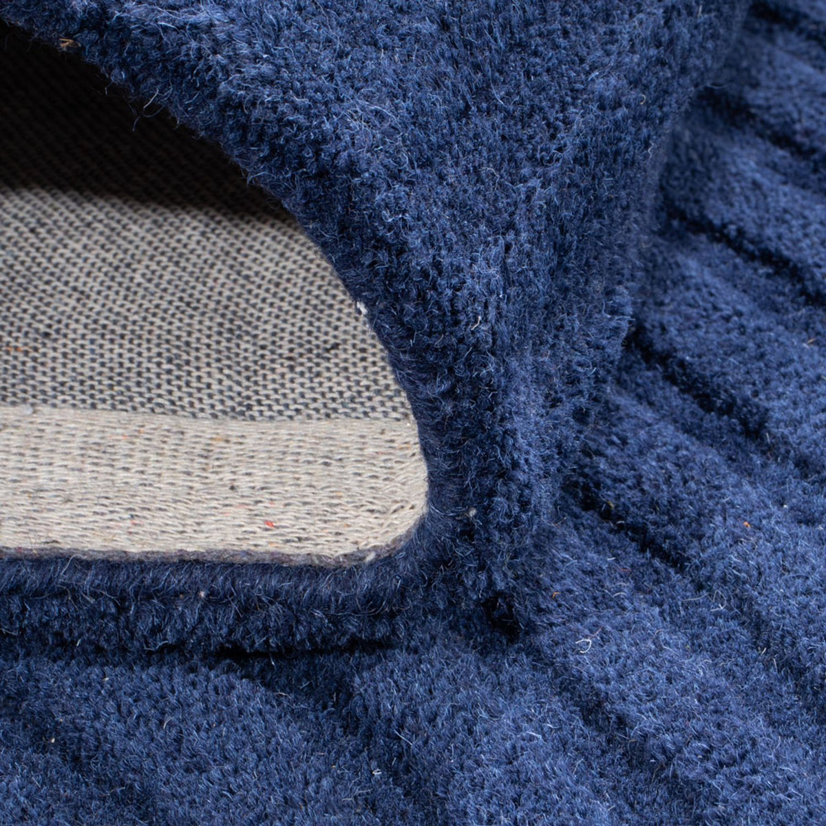 Tappeto di lana - 200 x 140 cm - blu