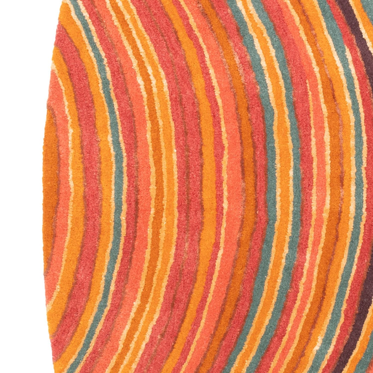 Tappeto di design ovale  - 200 x 140 cm - multicolore