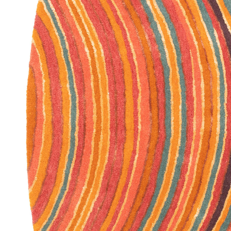 Tappeto di design ovale  - 200 x 140 cm - multicolore